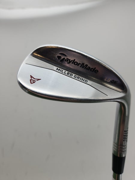 2017 TAYLORMADE MILLED GRIND SATIN CHROME WEDGE 56*/09LB STIFF STEEL 35" GOOD