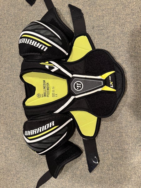 Small / Medium Youth Warrior ALPHA LX PRO Shoulder Pads (Used)