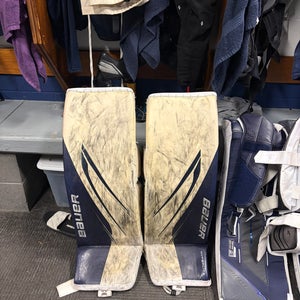 Large 2023 Bauer Vapor Hyperlite 2 Goalie Leg Pads Pro Stock (Used)