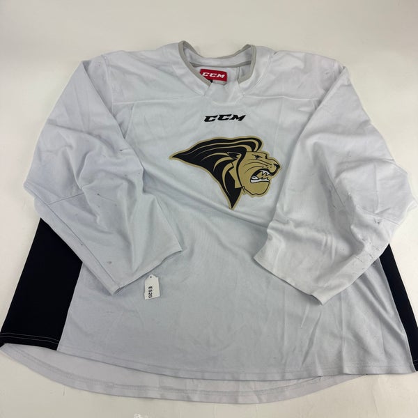 Used White CCM Lindenwood Practice Jersey | Senior XL | E525