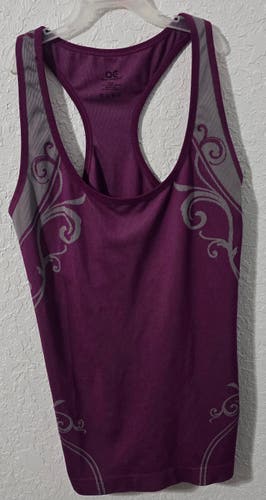 Athletic Essentials Womens Racerback Fitted Running Tank Top