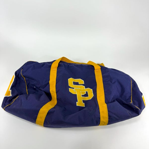Used Purple and Gold Stevens Point NCAA Player Hockey Bag