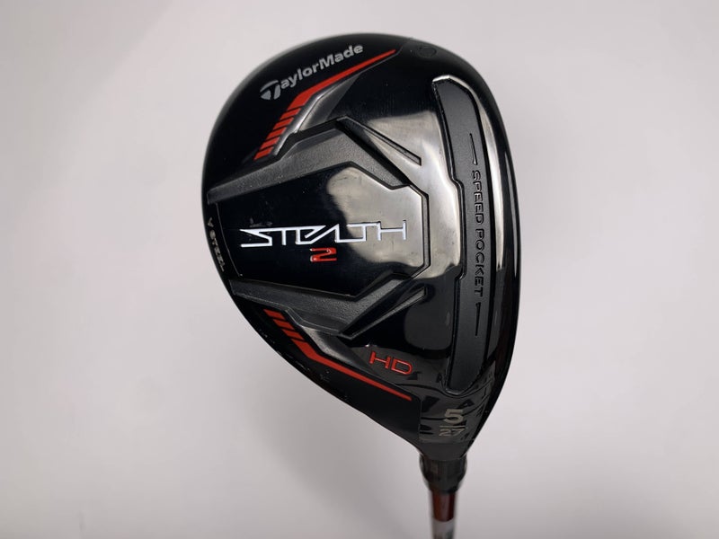 TaylorMade Stealth 2 HD 5 Hybrid 27* Fujikura Speeder NX 50g Senior Graphite RH