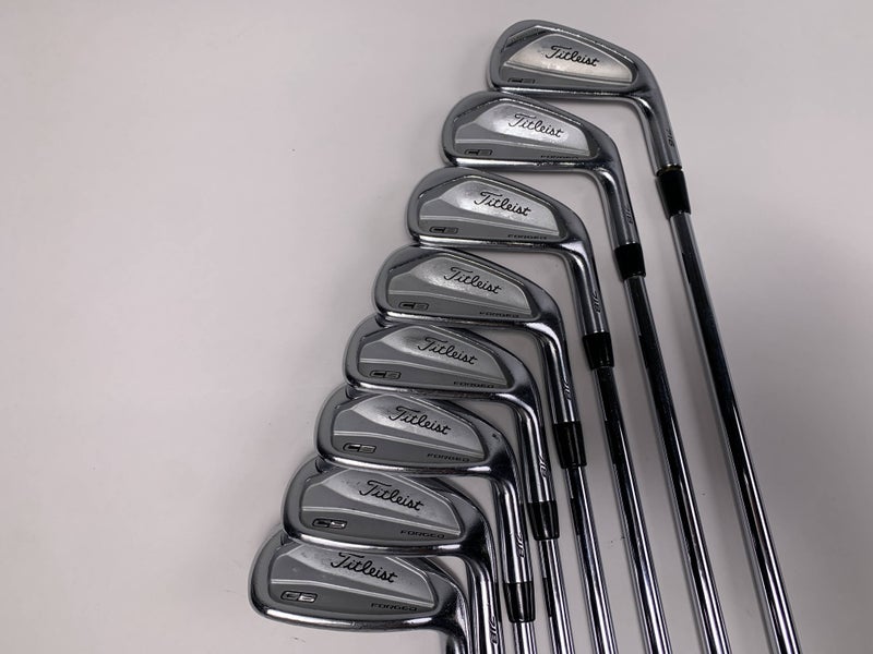Titleist 718 CB Iron Set 3-PW Project X Precision Rifle 5.0 Senior Steel Mens RH