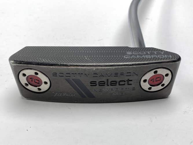 Scotty Cameron Select Newport 2 Mid Charcoal Mist Putter 43" Mens RH