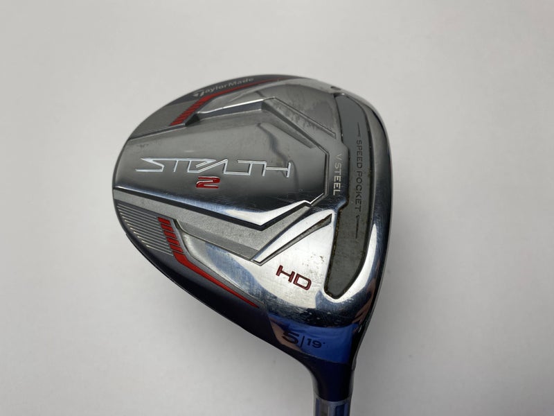 TaylorMade Stealth 2 HD 5 Fairway Wood 19* Aldila Ascent L 45g Ladies RH