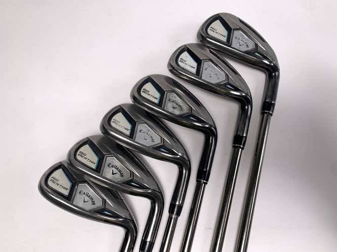 Callaway Big Bertha 2015 Iron Set 7-PW+GW+SW Recoil 450 F1 Ladies RH