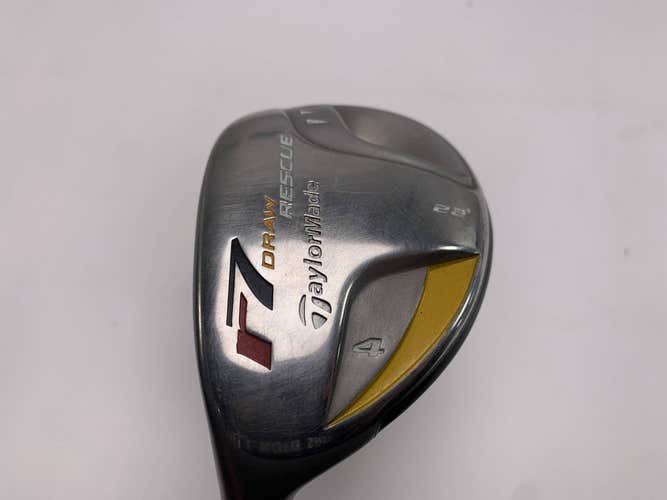 TaylorMade R7 Draw 4 Hybrid 22* REAX 55g Regular Graphite Mens LH