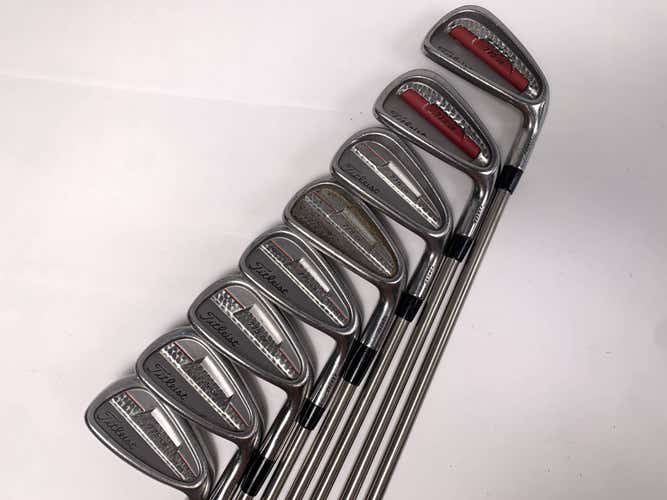 Titleist 775 CB Iron Set 4-PW+AW True Temper Black Gold Extra Stiff Graphite RH
