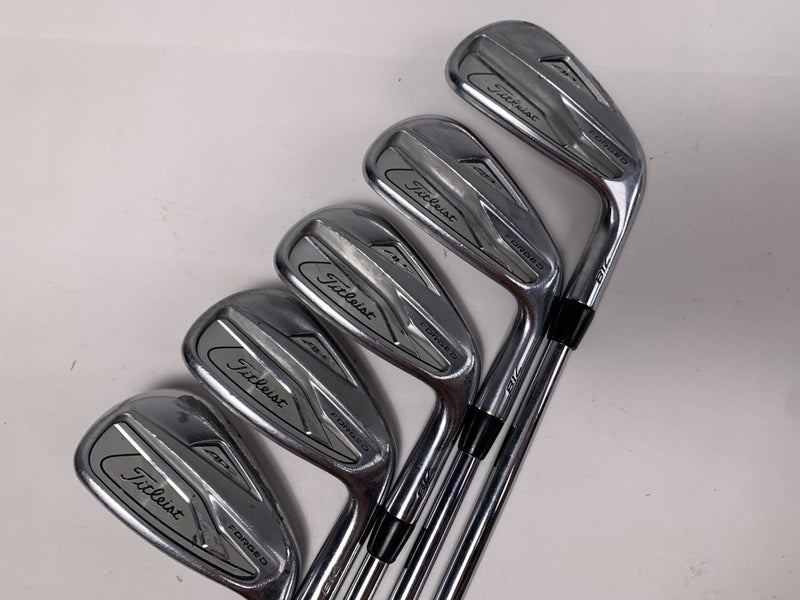 Titleist 718 AP2 Iron Set 6-PW True Temper AMT Tour White S300 Stiff Steel RH