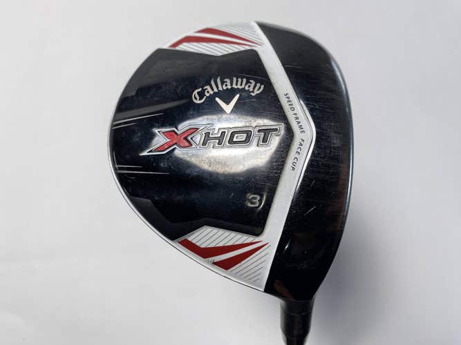 Callaway X Hot 19 3 Fairway Wood 15* Project X PXv Senior RH +1''