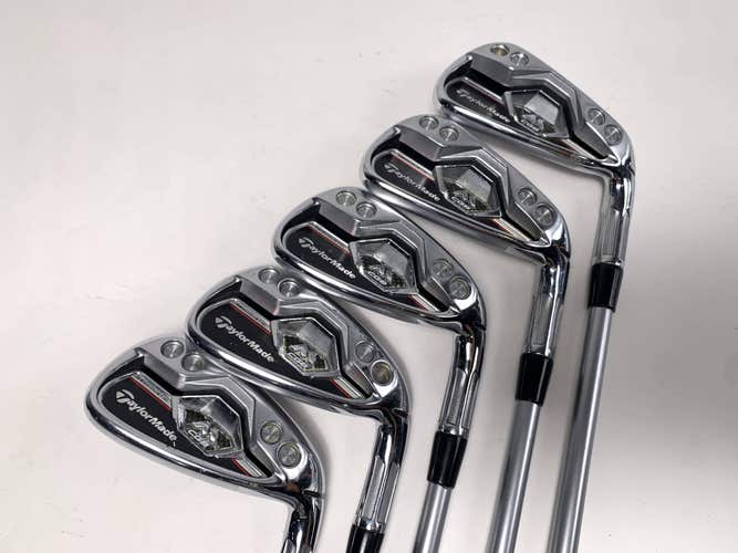 TaylorMade M CGB Iron Set 6-PW Fujikura Vista Pro 50 50g Senior Graphite Mens RH