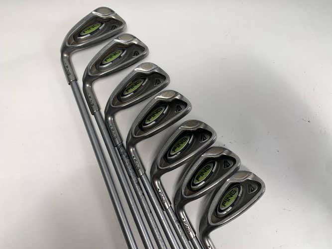 Ping Rapture Iron Set 6-PW+GW+SW Green Dot 2* Up TFC 909 Soft Regular Senior LH