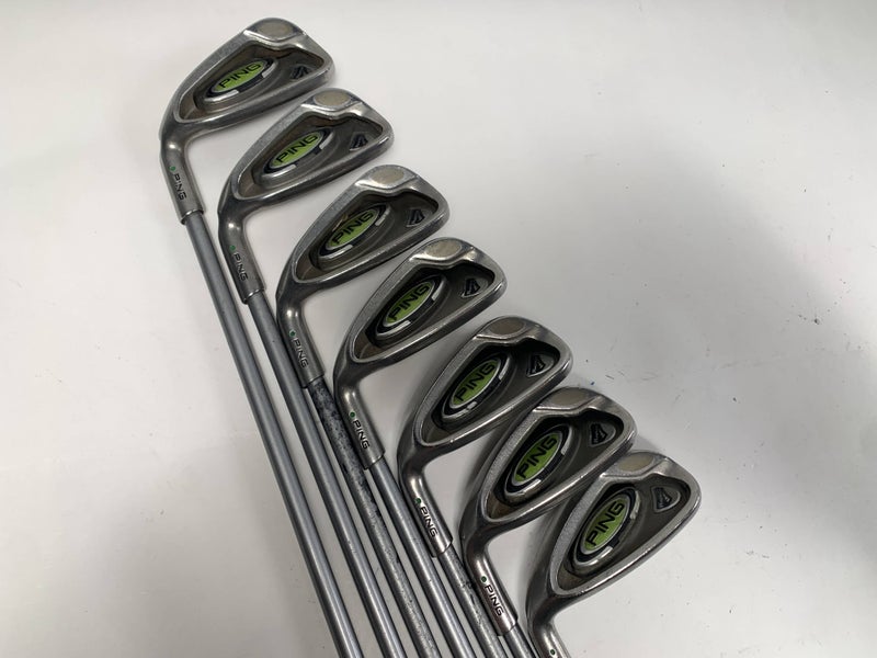 Ping Rapture Iron Set 6-PW+GW+SW Green Dot 2* Up TFC 909 Soft Regular Senior LH