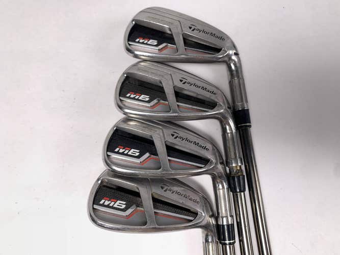 TaylorMade M6 Iron Set 7-PW UST Mamiya Recoil ES 460 F3 Regular Graphite Mens RH
