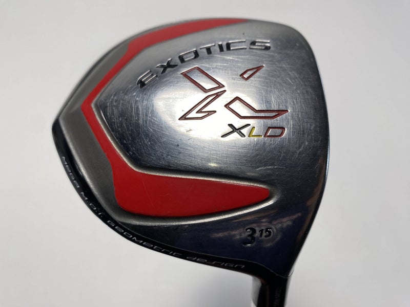 Tour Edge Exotics XLD 3 Fairway Wood 15*  Exotics XLD 49g Senior RH