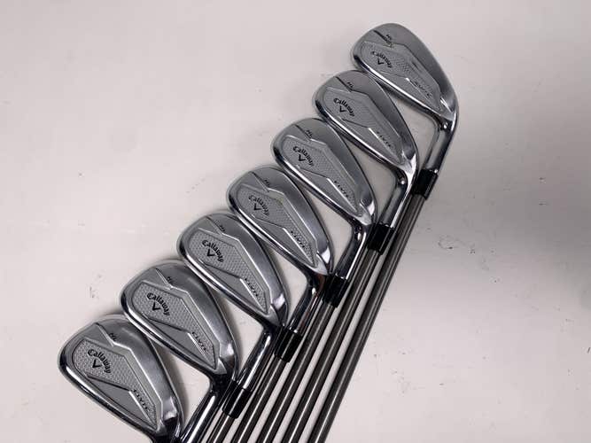 Callaway Elyte HL Iron Set 4-PW AeroTech SteelFiber i110 CW Stiff RH