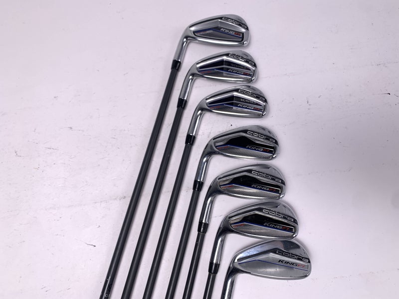 Cobra KING F7 One Length Iron Set 5-PW+GW Fujikura Pro 63i Senior LH