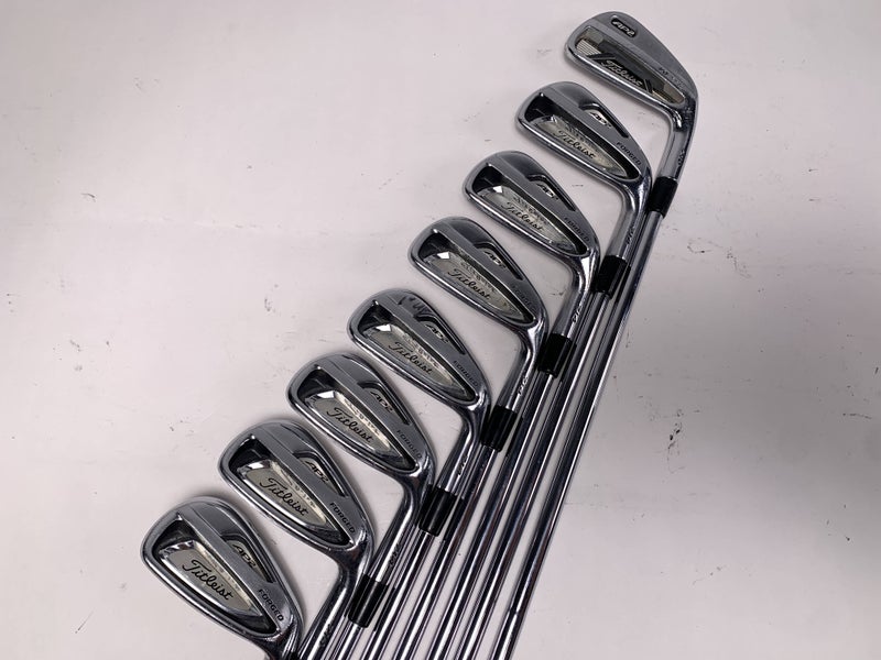 Titleist 714 AP2 Iron Set 3-PW True Temper Dynamic Gold S300 Stiff Steel Mens RH