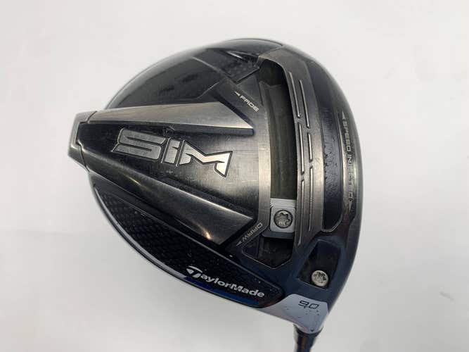 TaylorMade SIM Driver 9* Project X HZRDUS Yellow 6.0 60g Stiff Graphite Mens RH