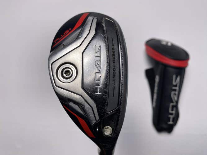TaylorMade Stealth Plus Rescue 3 Hybrid 19.5* HZRDUS Smoke Red 6.0 Stiff RH HC