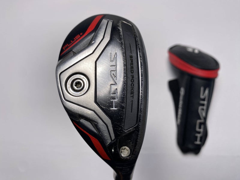 TaylorMade Stealth Plus Rescue 3 Hybrid 19.5* HZRDUS Smoke Red 6.0 Stiff RH HC