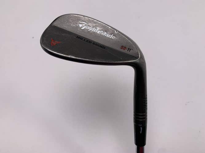 TaylorMade Milled Grind Black Sand Wedge SW 54* 11 True Temper DG Steel Mens RH