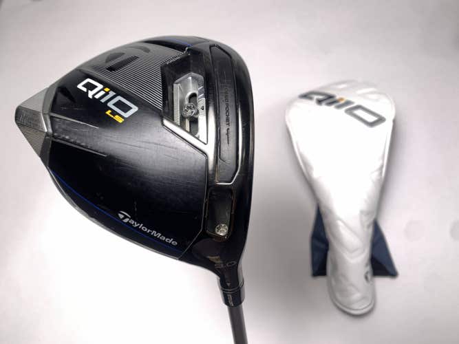 TaylorMade Qi10 LS Driver 9* Diamana D+60 x5ct 60g Stiff Graphite Mens RH HC