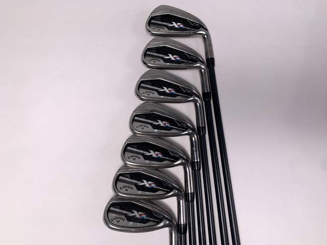 Callaway Steelhead XR Iron Set 4-PW Project X San Diego 4.5 55g Senior RH