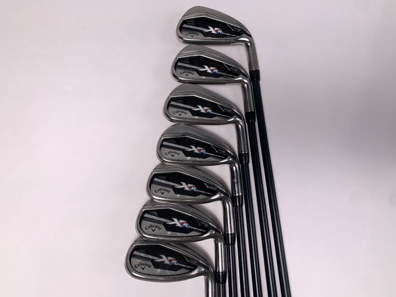 Callaway Steelhead XR Iron Set 4-PW Project X San Diego 4.5 55g Senior RH