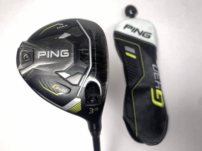 Ping G430 Max 3 Fairway Wood 15* Alta CB 65g Stiff Graphite Mens RH HC