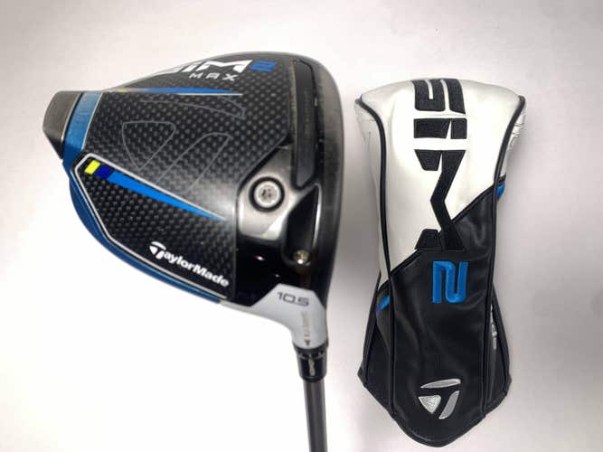 TaylorMade SIM2 MAX Driver 10.5* Mitsubishi Chemical Kuro Kage 60g Stiff RH HC