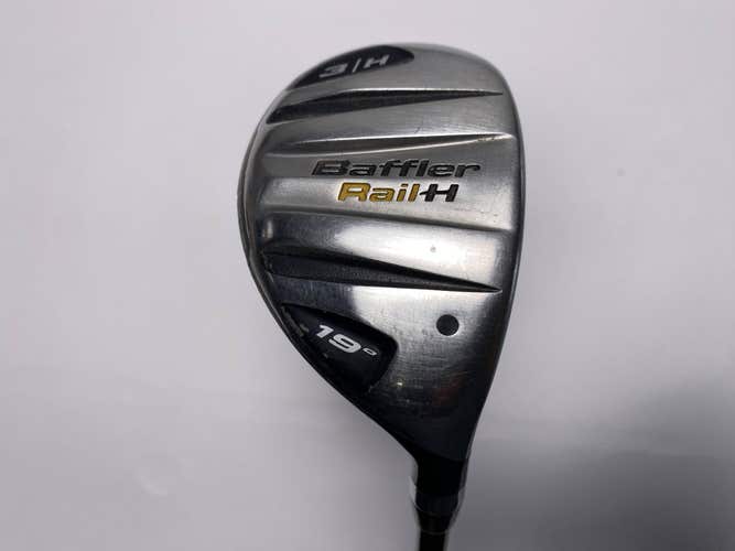 Cobra Baffler Rail H 3 Hybrid 19* Fujikura Motore 65g Stiff Graphite Mens RH
