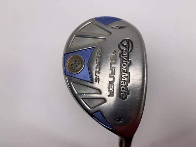 TaylorMade Burner Rescue 4 Hybrid 22* REAX SuperFast 50g Ladies RH