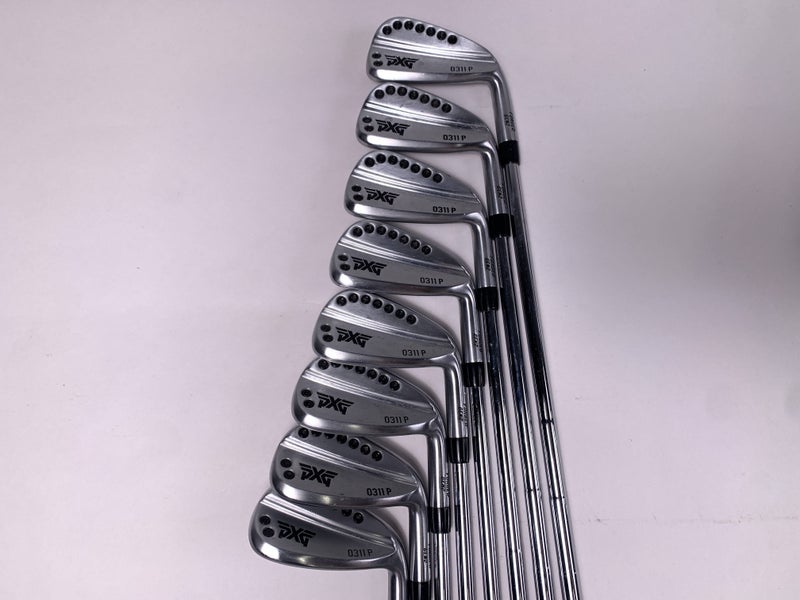 PXG 0311 P GEN2 Chrome Iron Set 4-PW+GW Dynamic Gold X100 Extra Stiff Steel RH