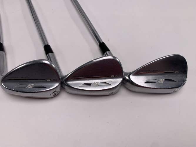 Titleist Vokey SM9 Tour Chrome Wedge Set 50* 8 | 54* 10 | 58* 8 Wedge Mens RH