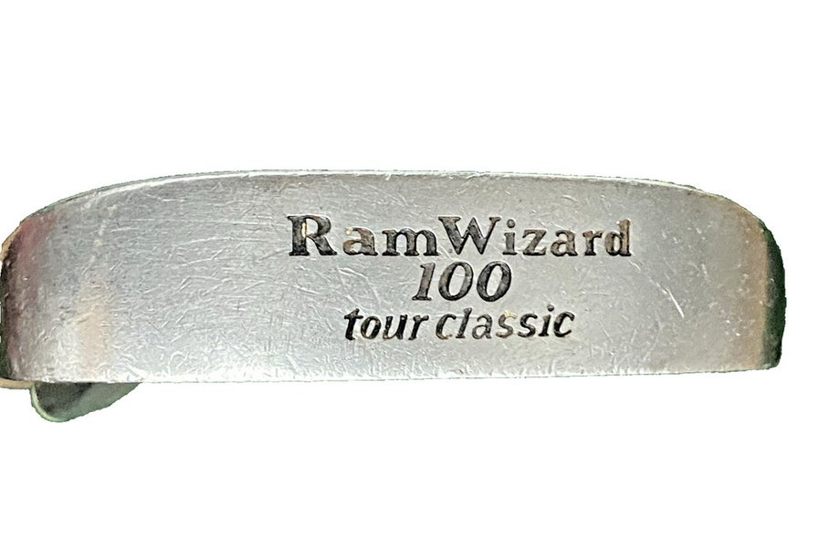 Ram Wizard 100 Tour Classic Insert Blade Putter RH Steel 35 In. Original Grip HC