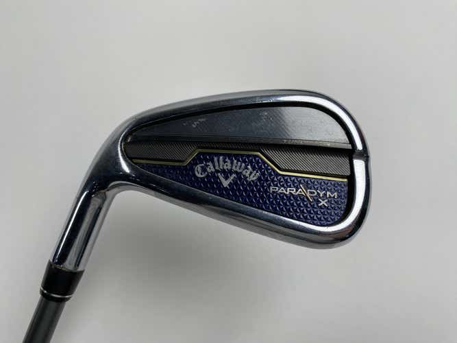 Callaway Paradym X Single 7 Iron Project X HZRDUS 5.5 Regular LH Oversize Grip