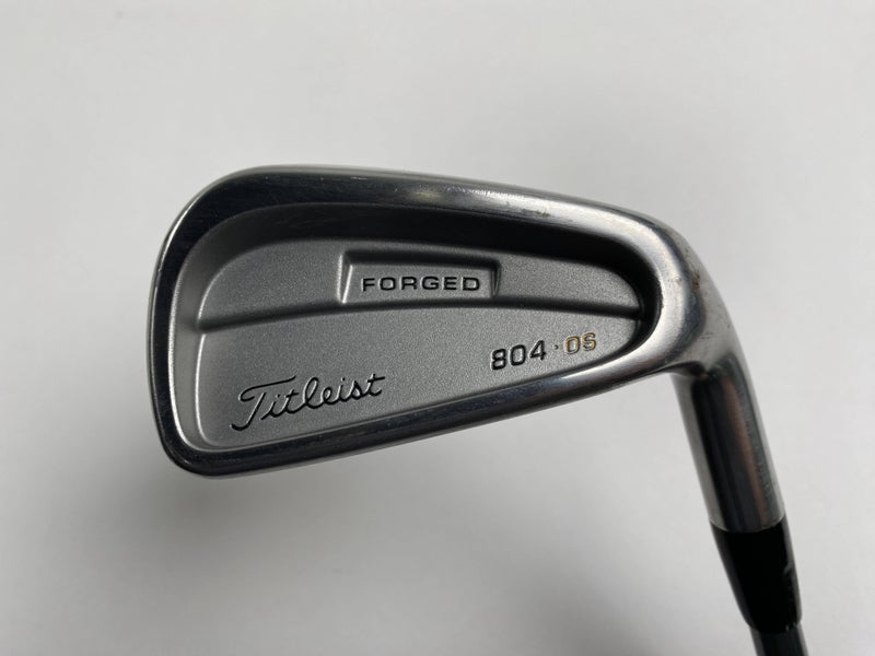 Titleist 804.OS Single 6 Iron 3980 Stiff Graphite Mens RH