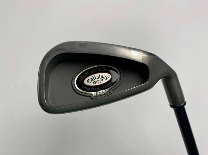 Callaway Big Bertha Tungsten Titanium Single 4 Iron RCH 96 Regular Graphite RH