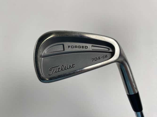 Titleist 704.CB Single 6 Iron True Temper Dynamic Gold S300 Stiff Steel Mens RH
