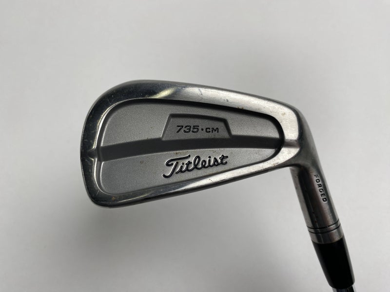Titleist 735.CM Chrome Single 6 Iron True Temper Dynamic Gold S300 Stiff RH