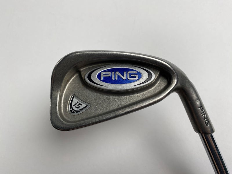 Ping i5 Single 4 Iron White Dot 3* Up Stiff Steel Mens RH