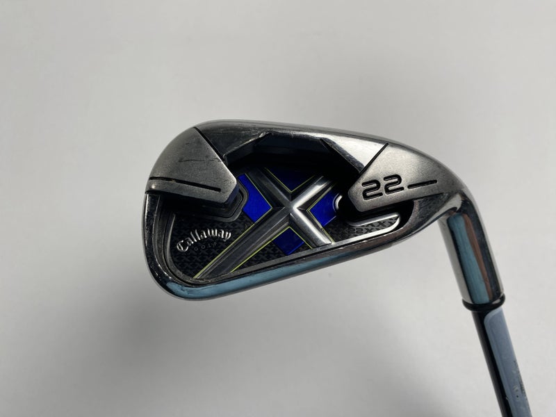 Callaway X-22 Single 6 Iron 65g Senior Graphite Mens RH
