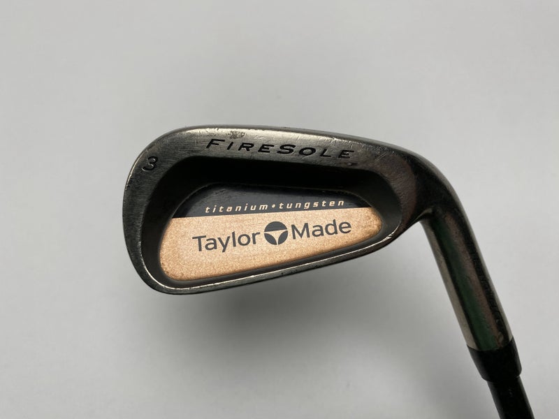 Taylormade Firesole Single 3 Iron Bubble S-90 Stiff Graphite Mens RH