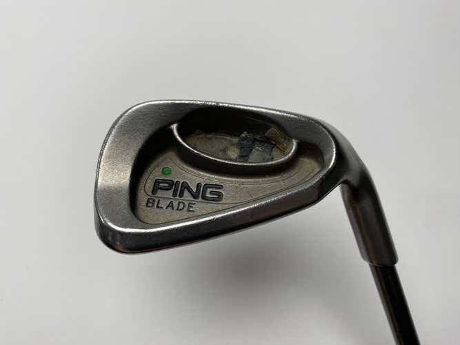 Ping i3 Blade Single 9 Iron Green Dot 2* Up Senior Graphite Mens RH
