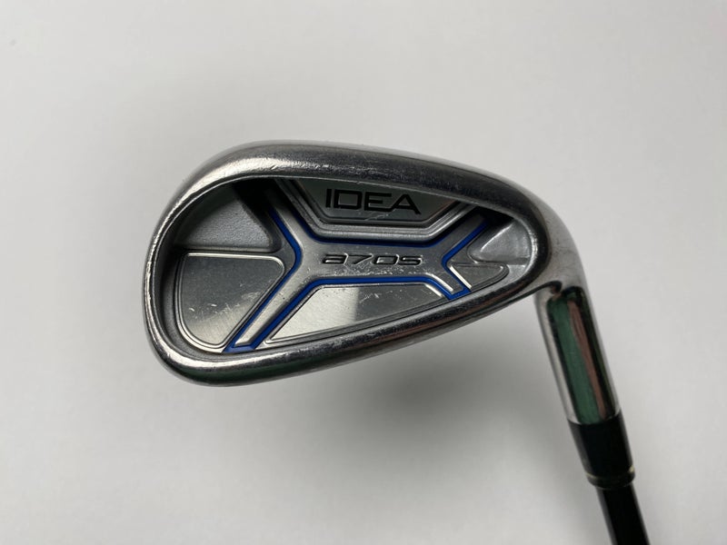 Adams Idea A7 OS Single 9 Iron Grafalloy ProLaunch AXIS Senior Graphite Mens RH