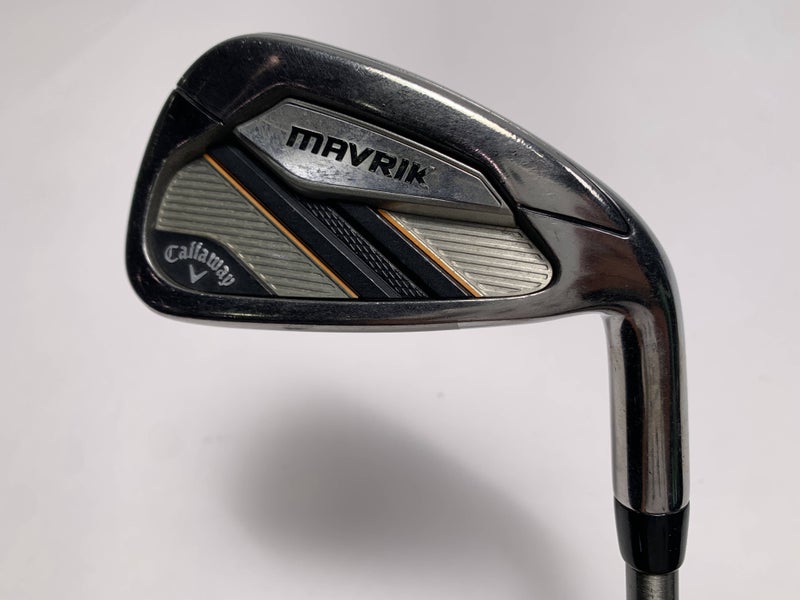 Callaway Mavrik Single 7 Iron AeroTech SteelFiber i70 Regular RH Midsize Grip