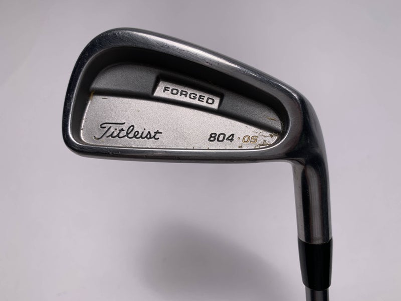 Titleist 804.OS Single 6 Iron 3980 Stiff Graphite Mens RH