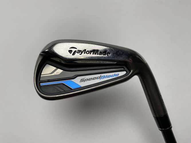 Taylormade Speedblade Single 6 Iron VeloxT Uniflex Graphite Mens RH